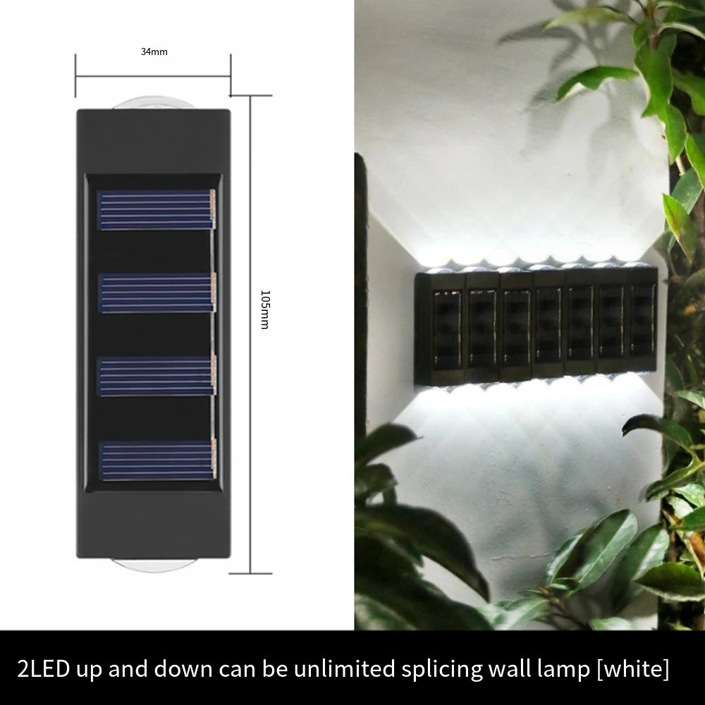 Outdoor Solar Wall Lamp