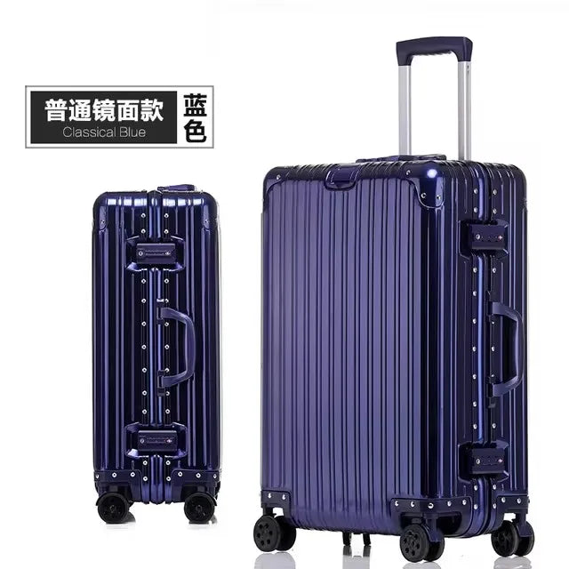 Aluminum-magnesium alloy Travel Suitcase