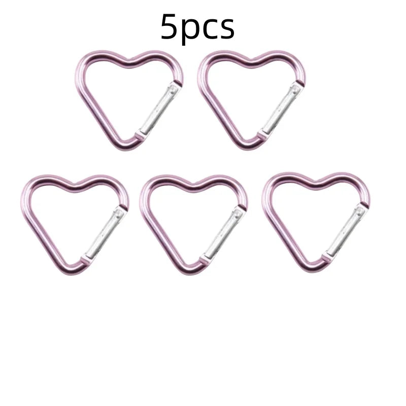 Heart Shape Keychain Clip
