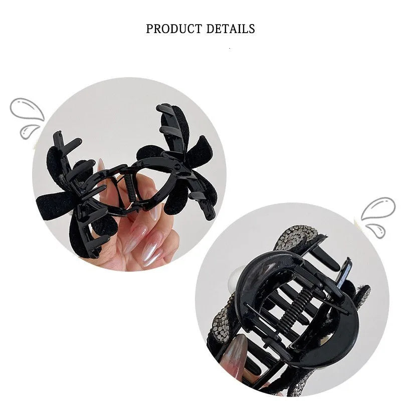 Rhinestone Hair Claw Clip