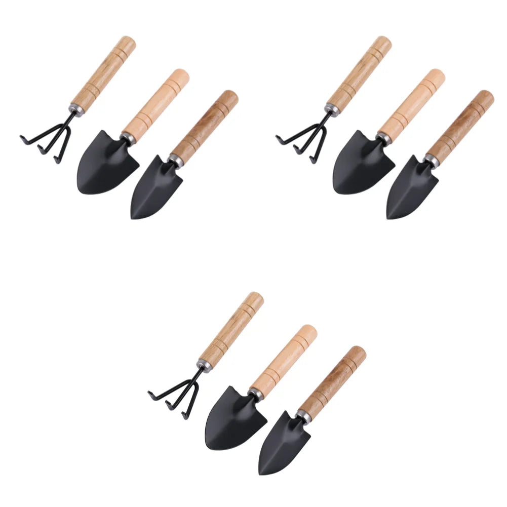3Pcs/Set Shovel Rake Mini Garden Tools for Kids