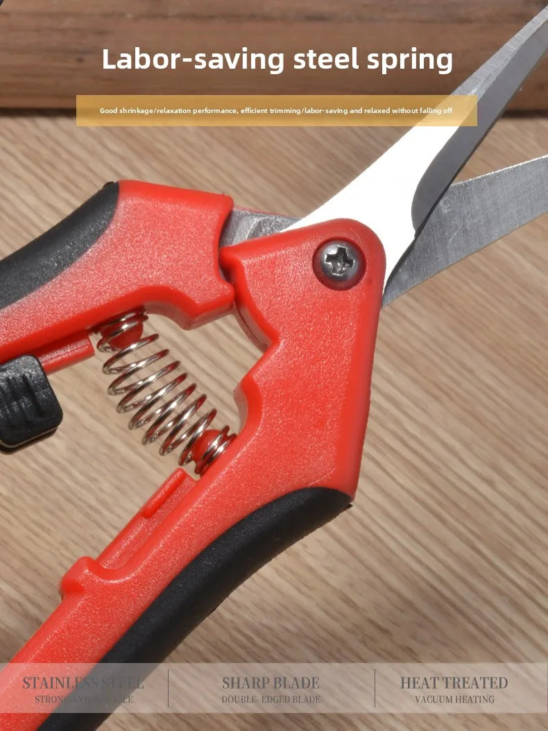 Powerful garden pruning scissors