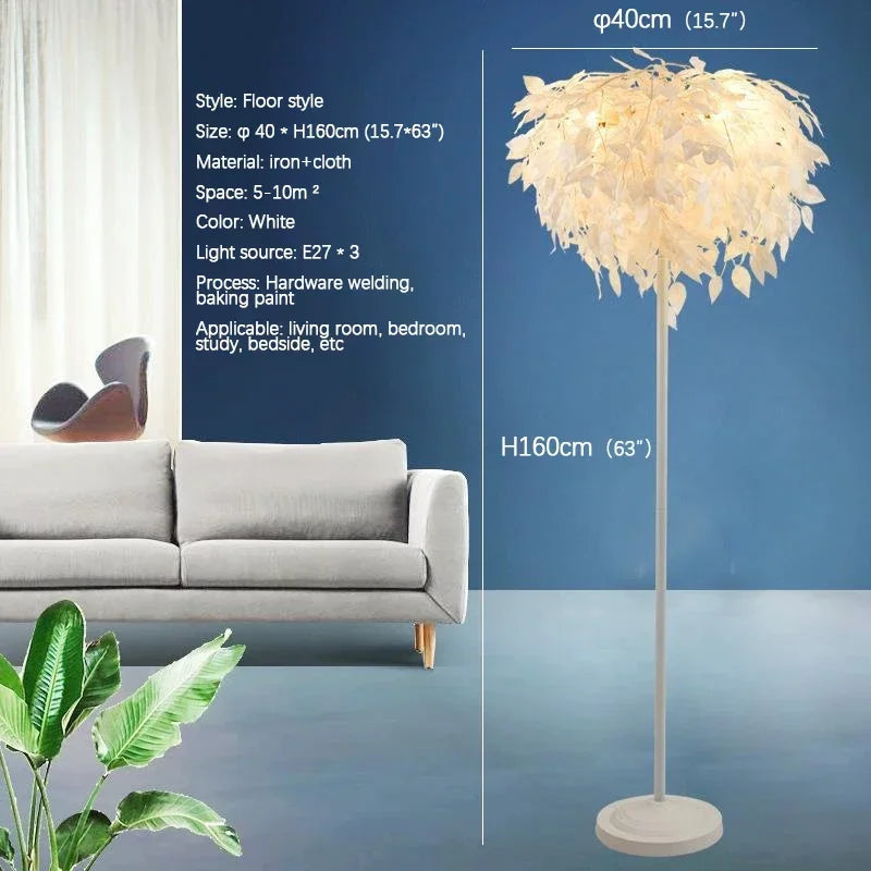 Nordic Leaf Floor Lamp