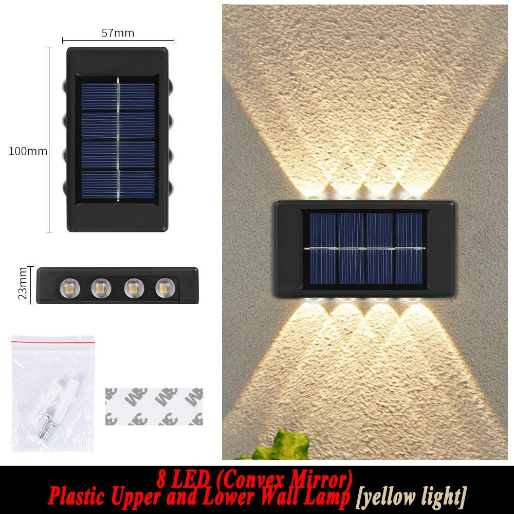 Outdoor Solar Wall Lamp