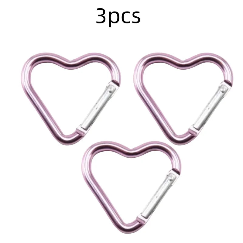 Heart Shape Keychain Clip