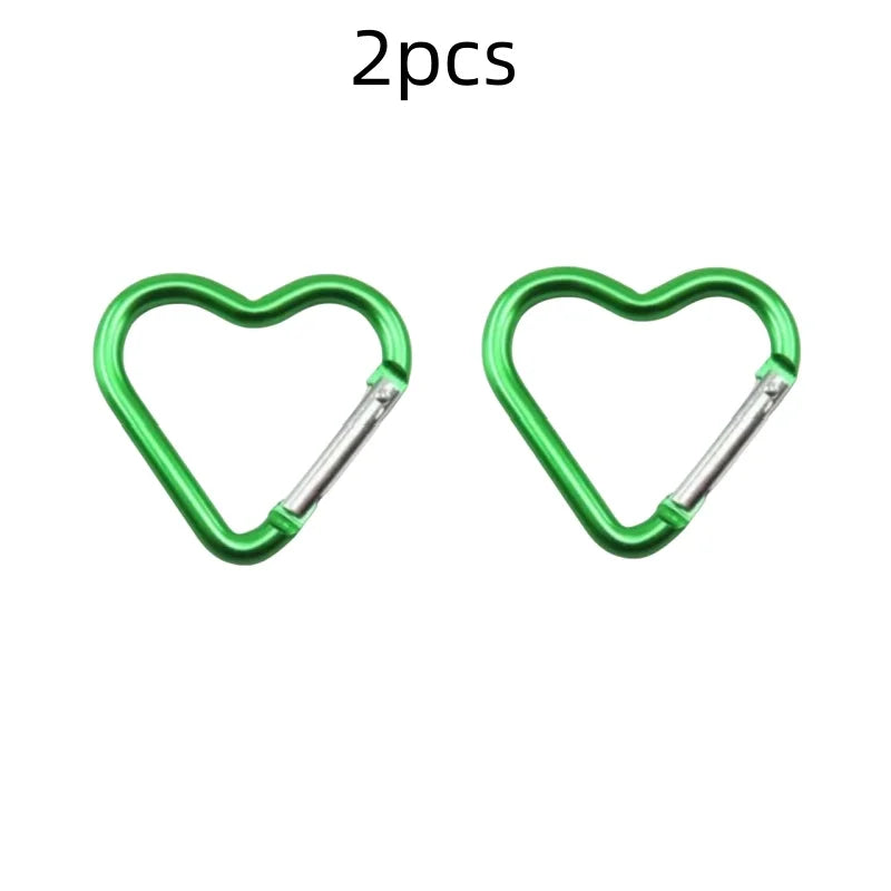 Heart Shape Keychain Clip