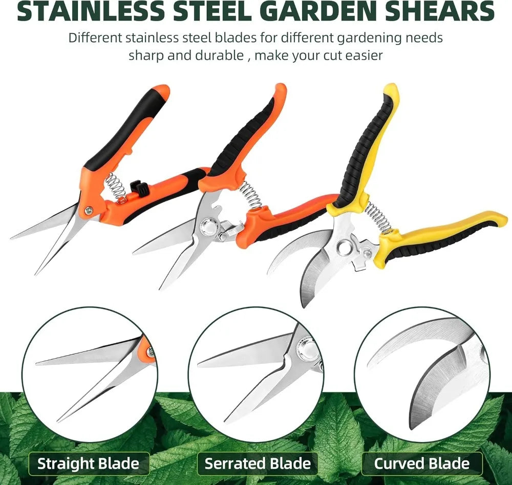 3PCS Gardening Scissors Set