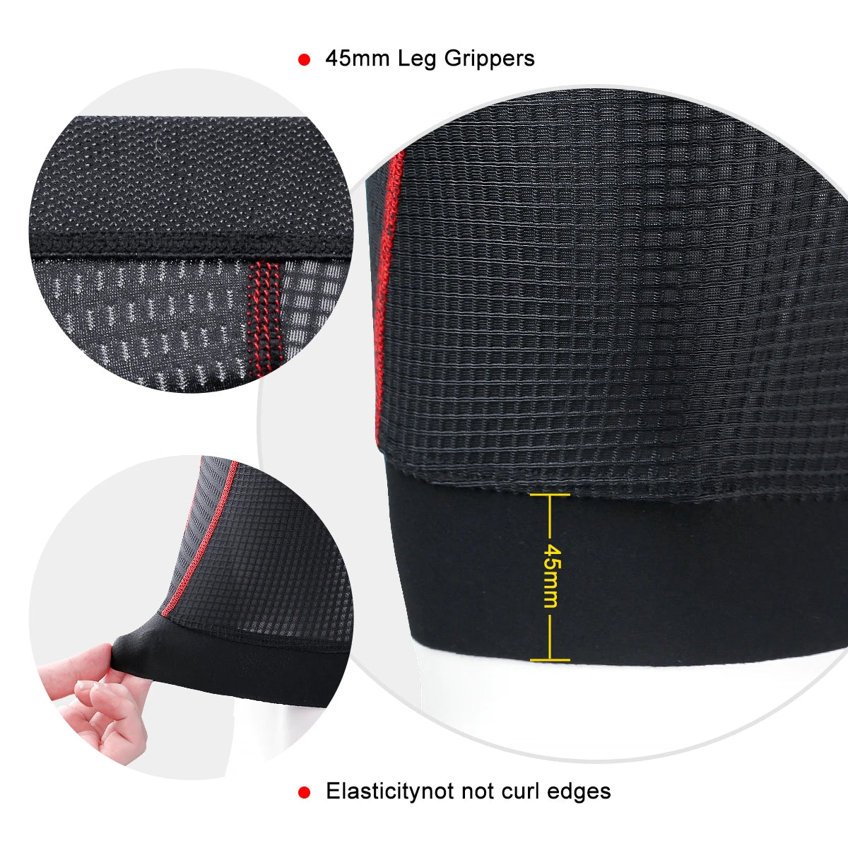 Mesh Cycling Underwear Gel Pad Shockproof MTB Bike Shorts