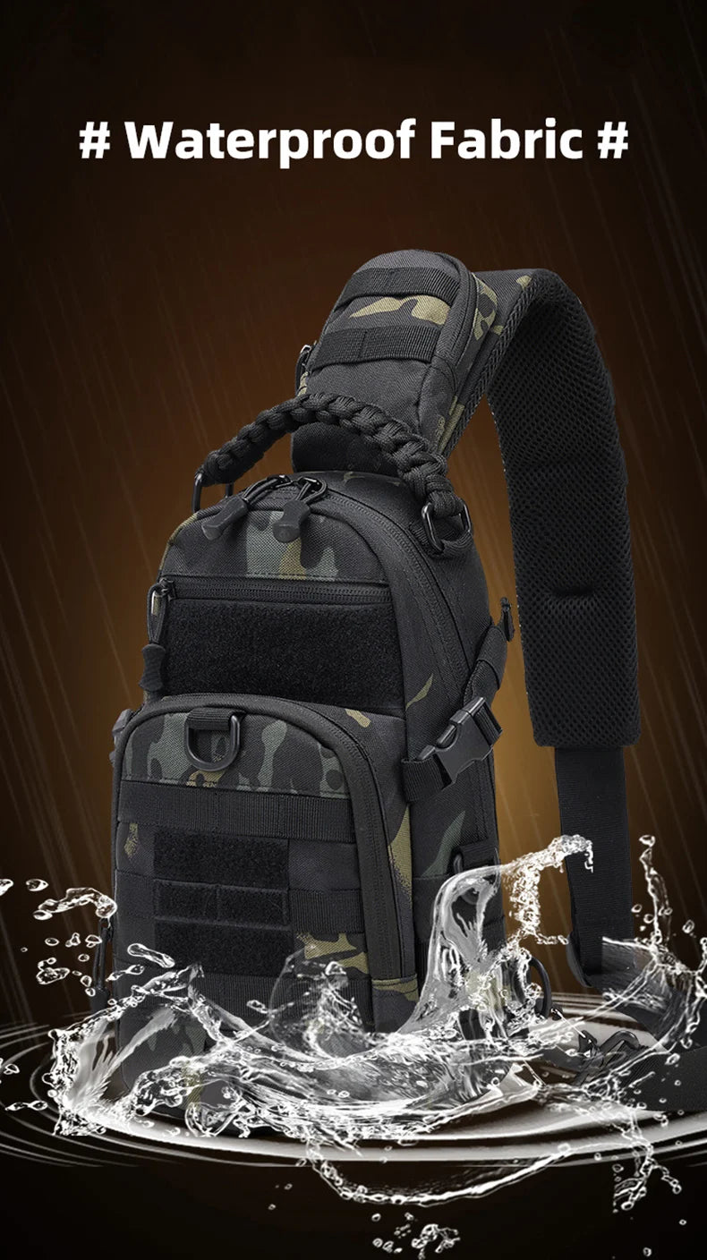 Men's Camping Chest Bag