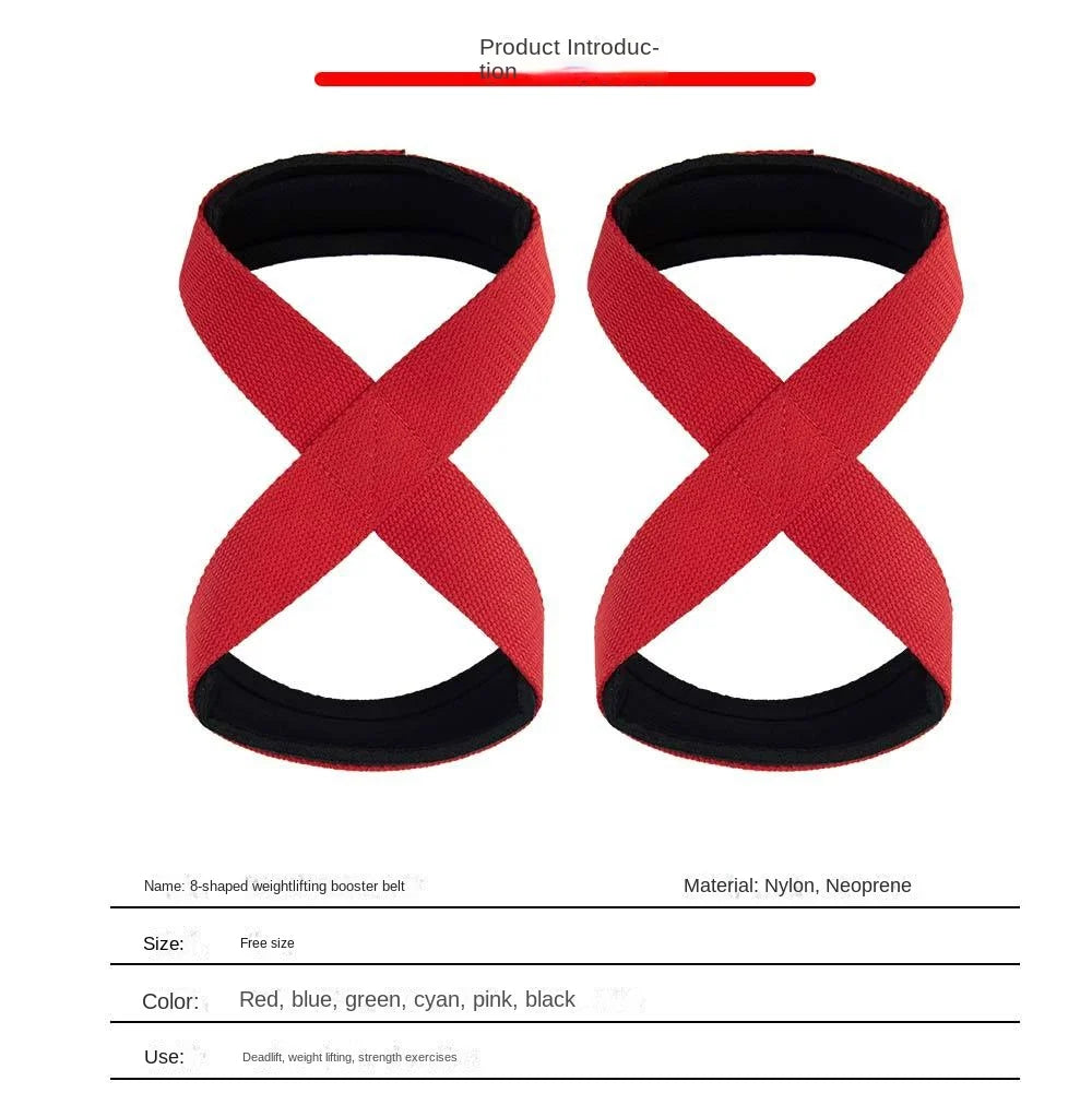 2PCS Deadlift Weight Lifting Wrist Straps