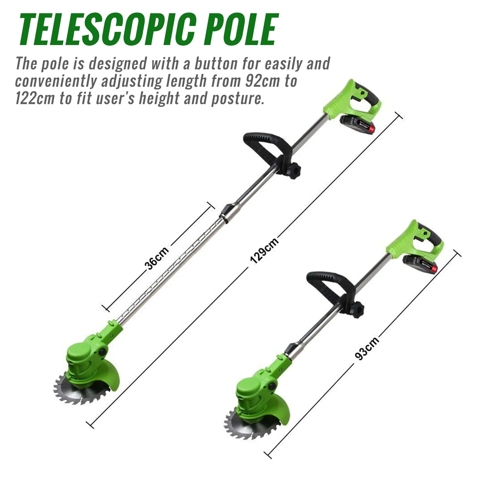 Weed Trimmer Lawn Electric Brushles
