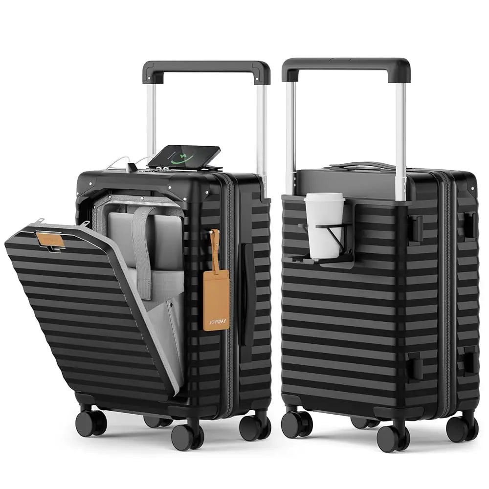 20 inch Front Opening Carry on Suitcase