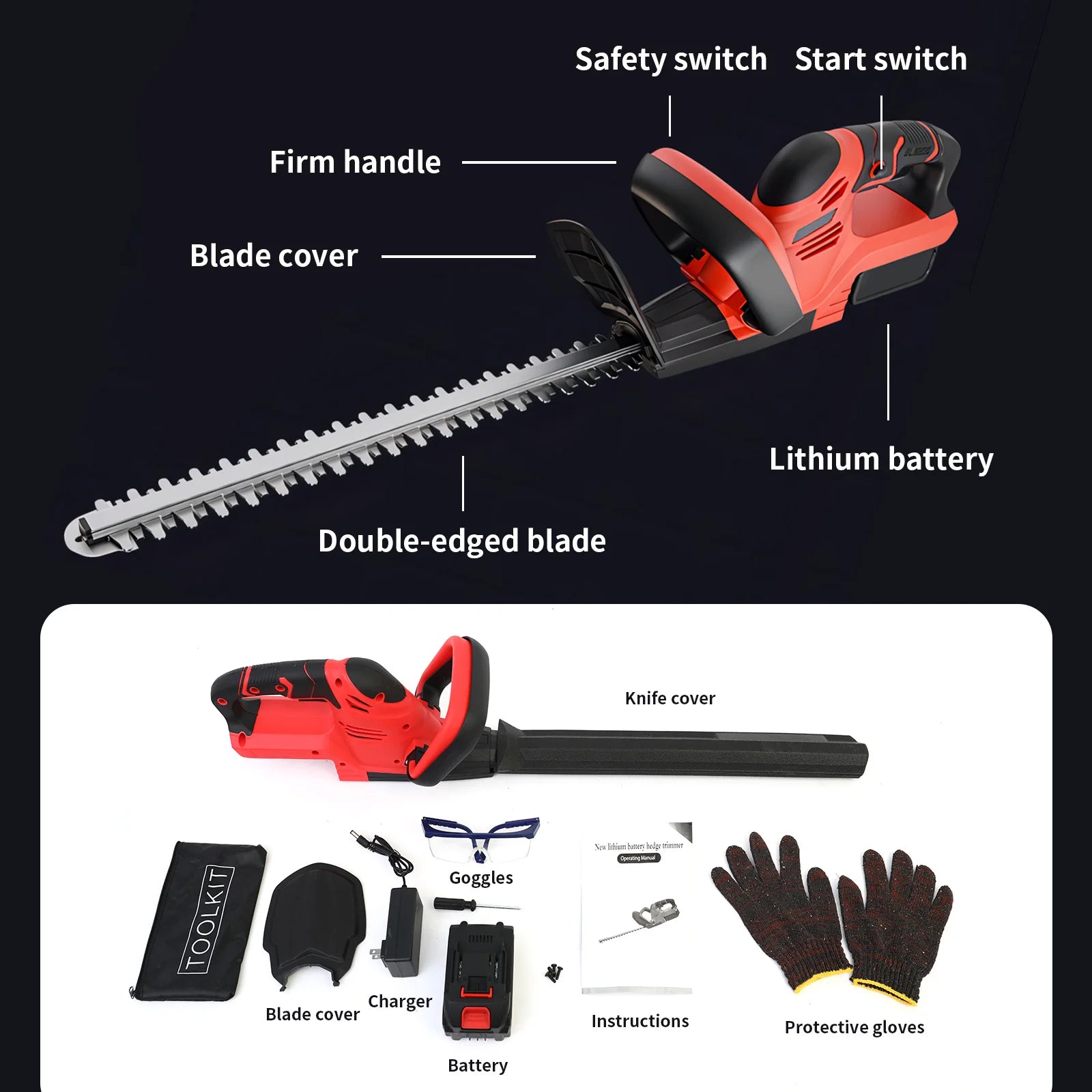 Cordless Hedge Trimmer