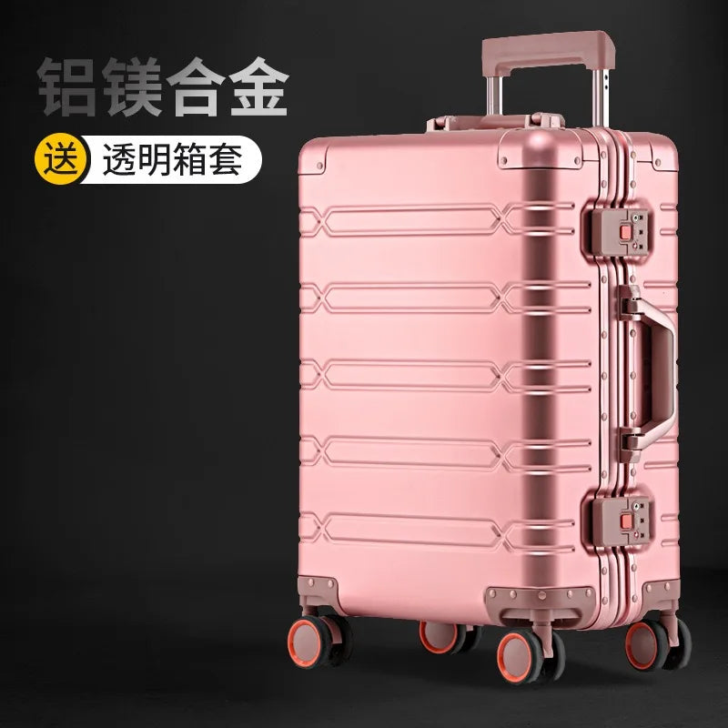 Aluminum Boarding Box Suitcase