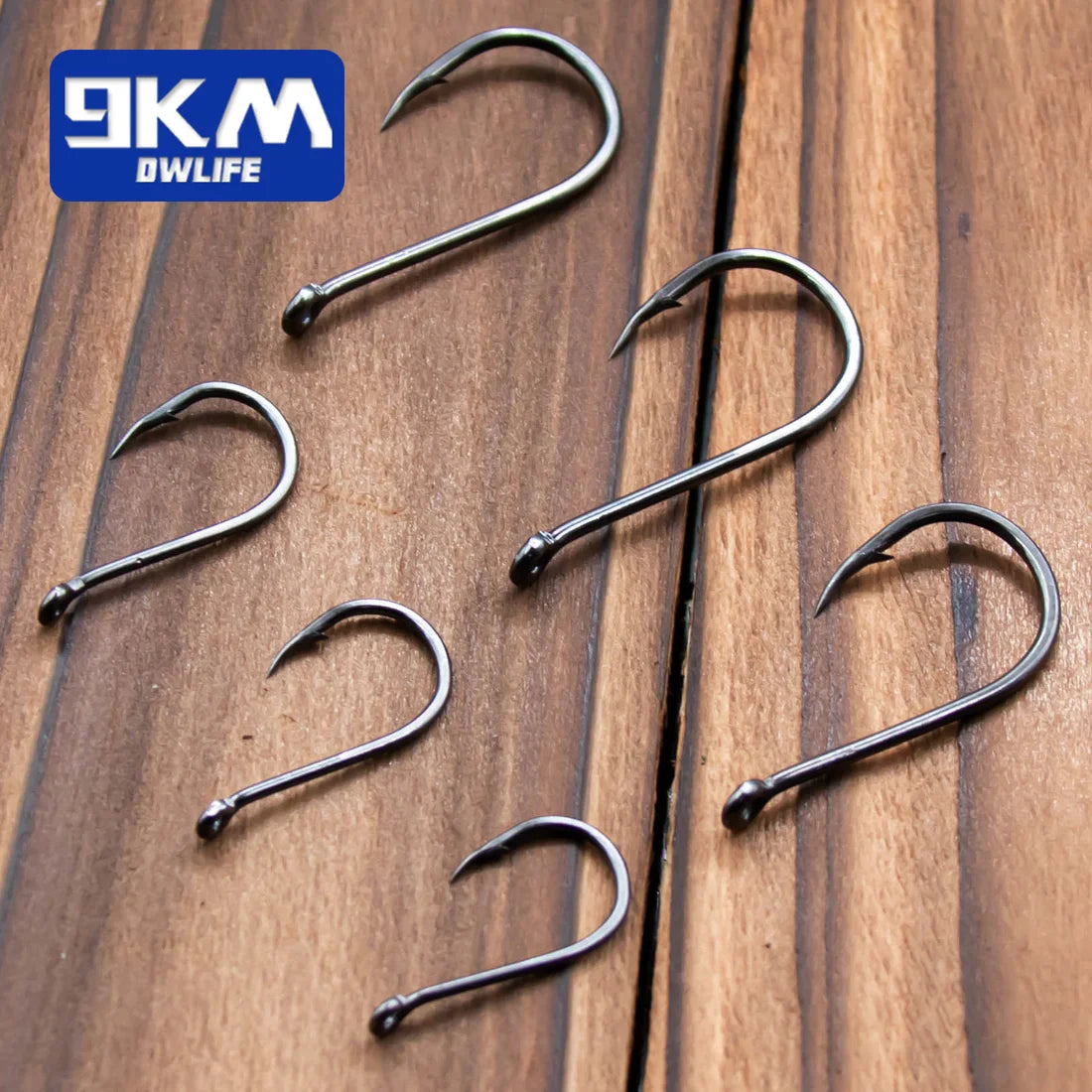 9KM Steel Fishing Hooks