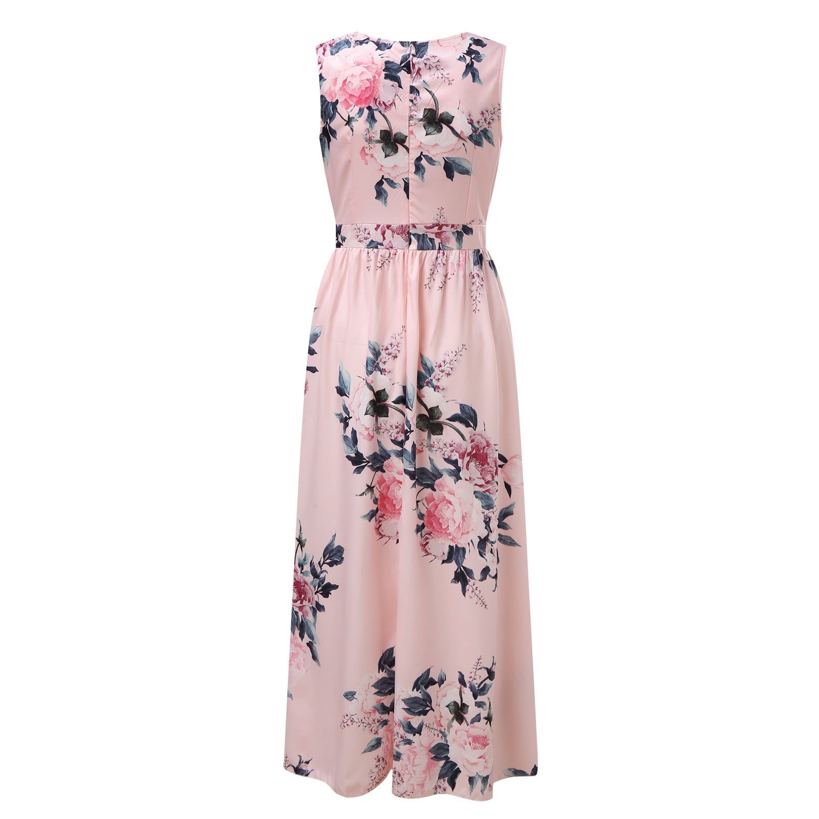 Women's V-Neck Print Maxi Dresses