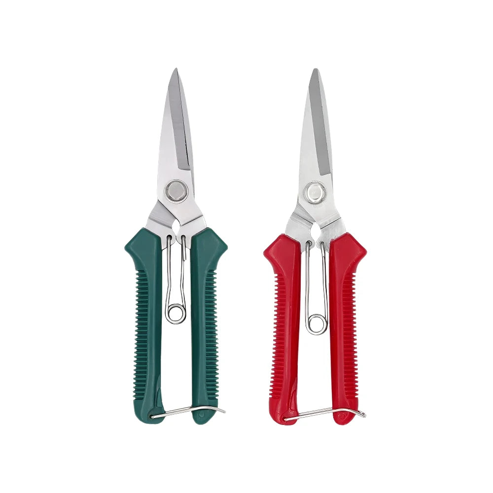 Stainless Steel Non Slip Handle Garden Scissors
