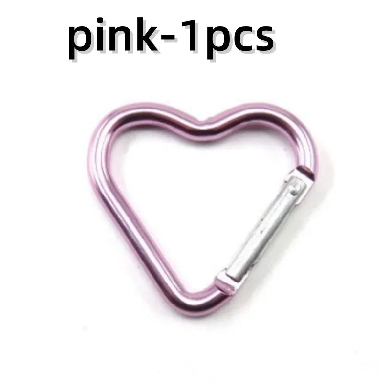 Heart Shape Keychain Clip