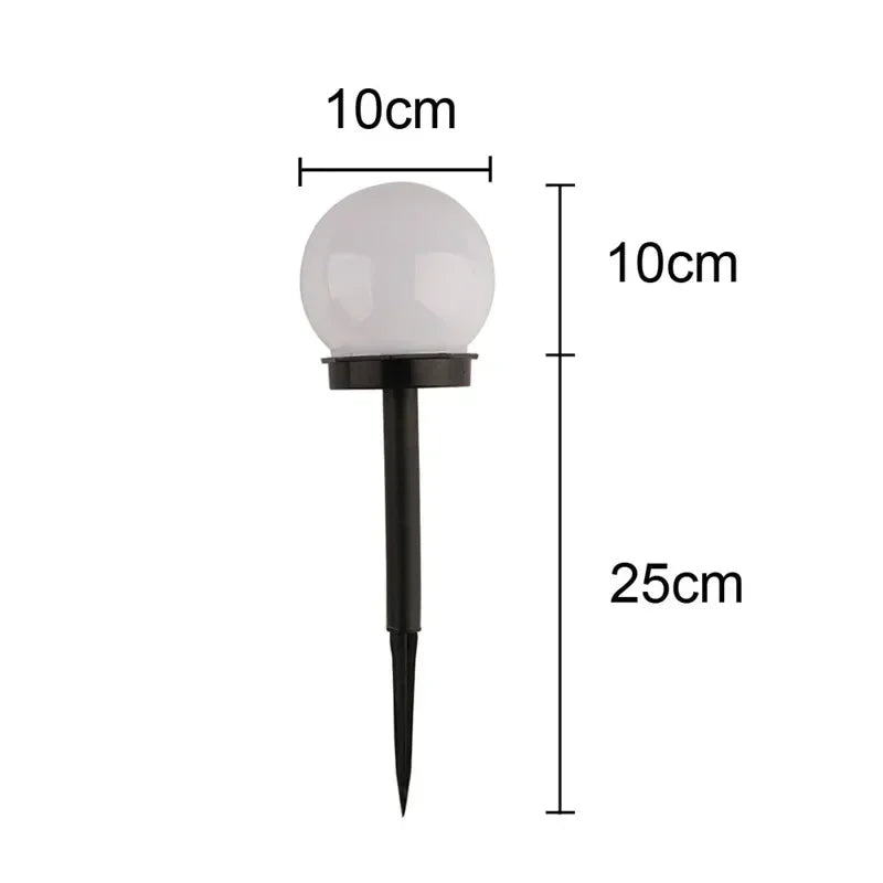 Outdoor Solar Powered LED Bulb Lamp