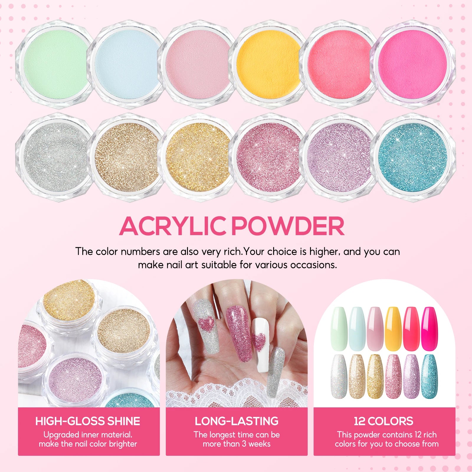 Acrylic Nail Set
