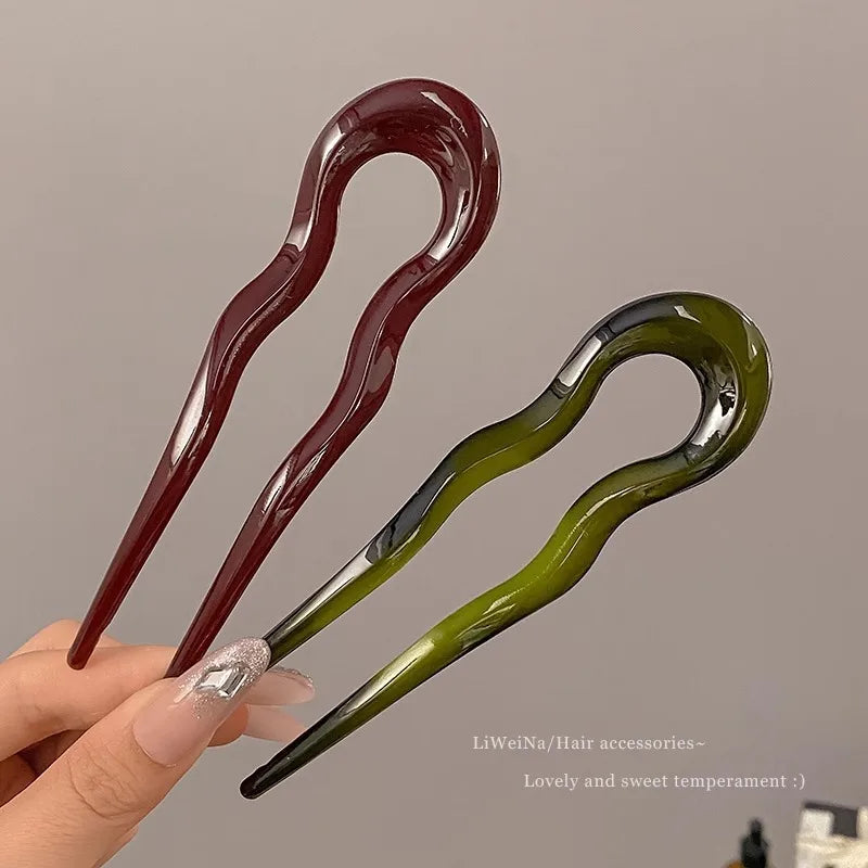 U-Shaped Hair Fork