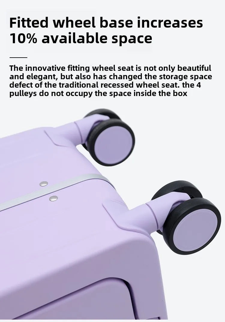 Front opening Rolling Luggage