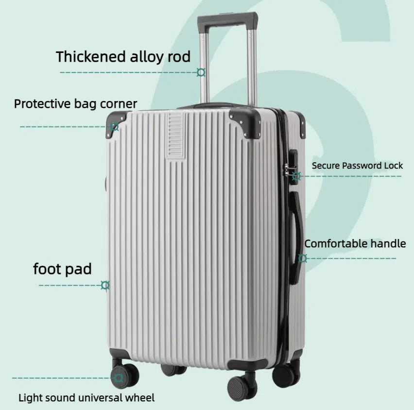 360-degree Rotating Waterproof Luggage