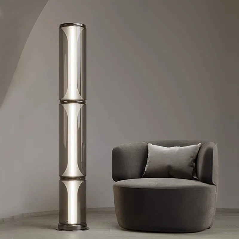 Glass Floor Lamp