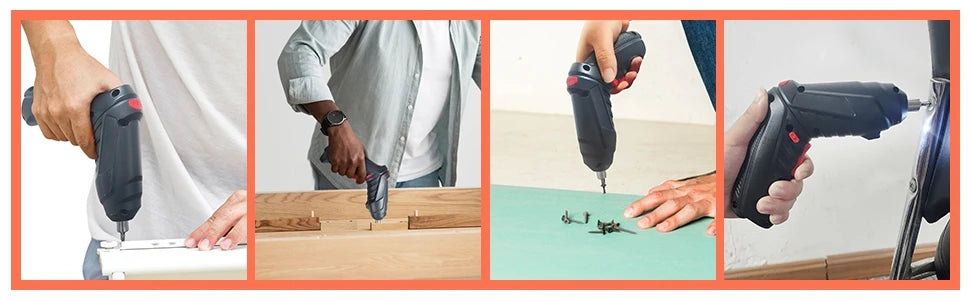 Electric Drill Cordless Power Tools Set