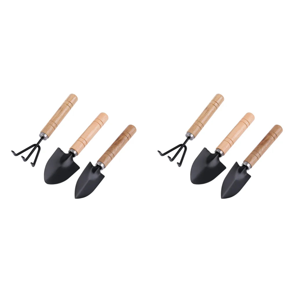 3Pcs/Set Shovel Rake Mini Garden Tools for Kids
