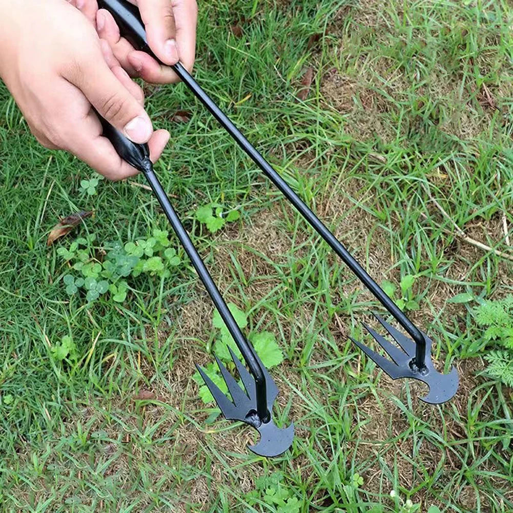 Double Side Heavy Duty Dual-Head Weeding Tool