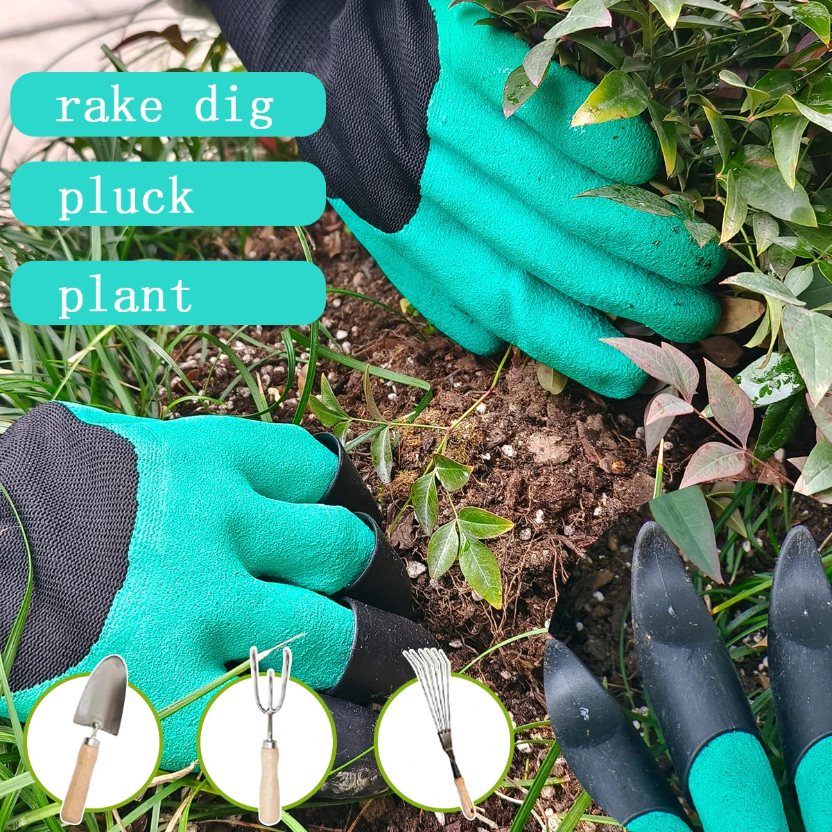 Garden Gloves with Claws