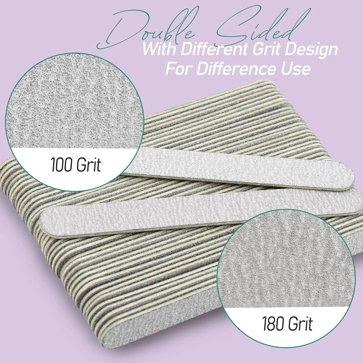 50 Pcs Disposable Nail FIle