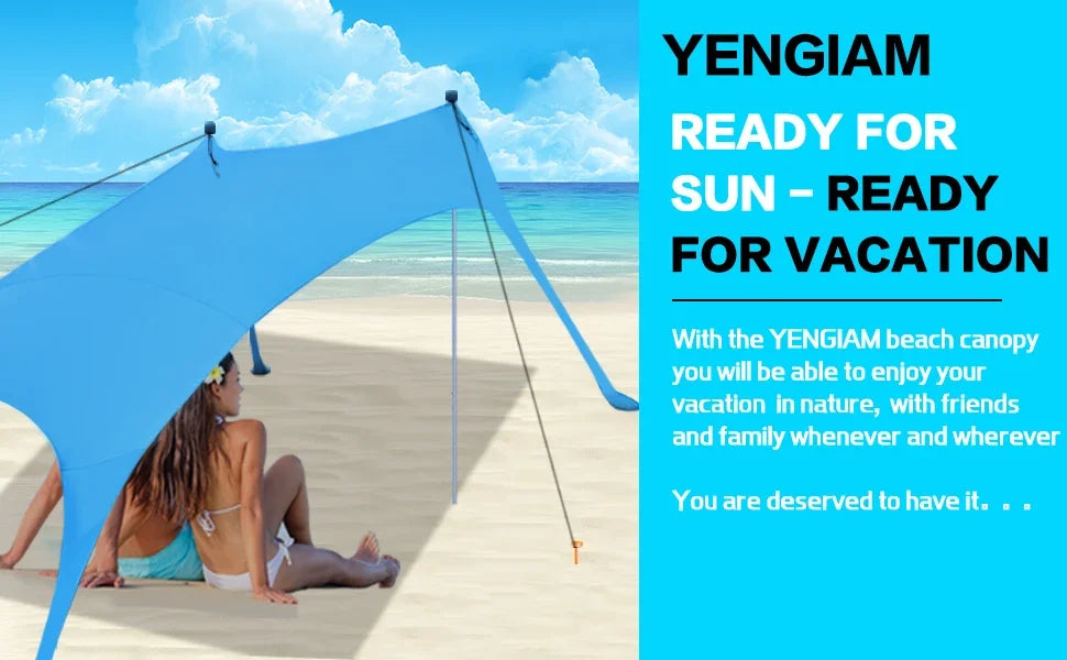All-in-One Portable Beach Tent