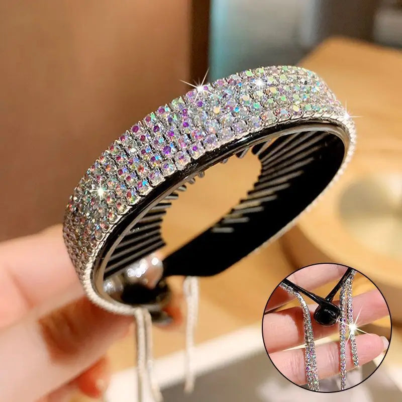 Rhinestone Hair Claw Clip