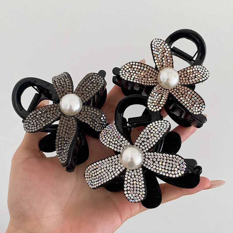 Rhinestone Hair Claw Clip
