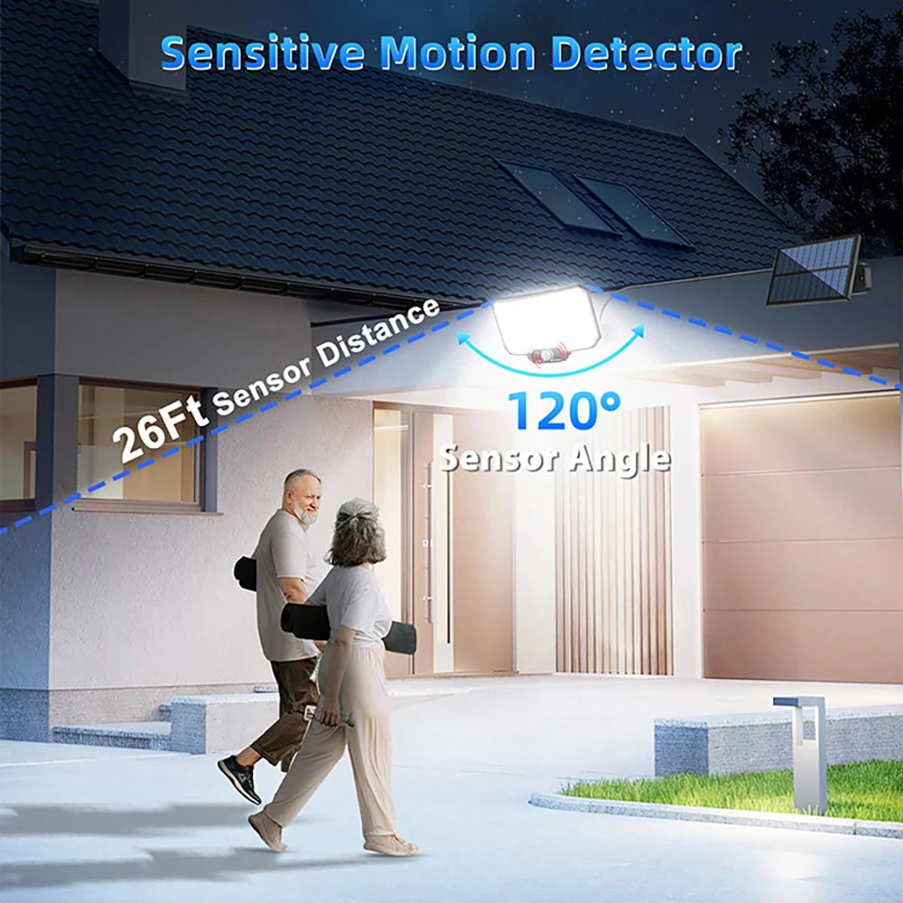 Outdoor Waterproof LED Motion Sensor Solar Lights