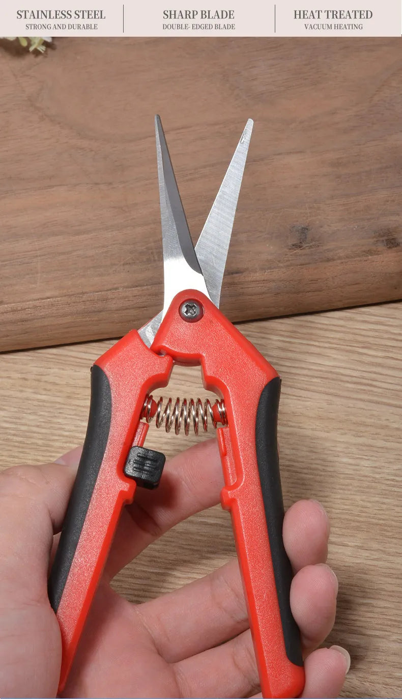 Powerful garden pruning scissors