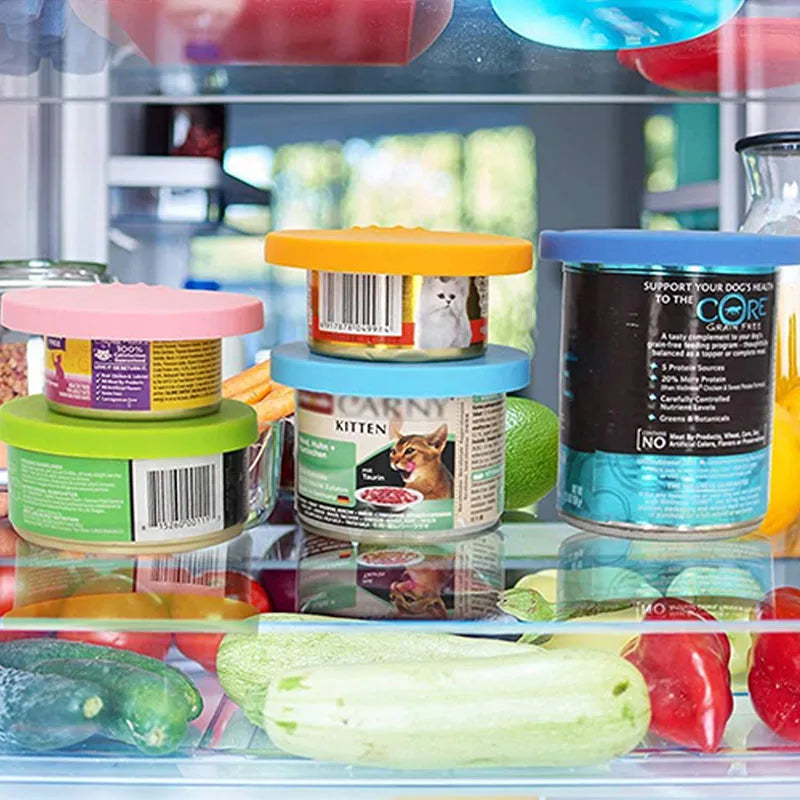 Reusable Pet Food Can Cover
