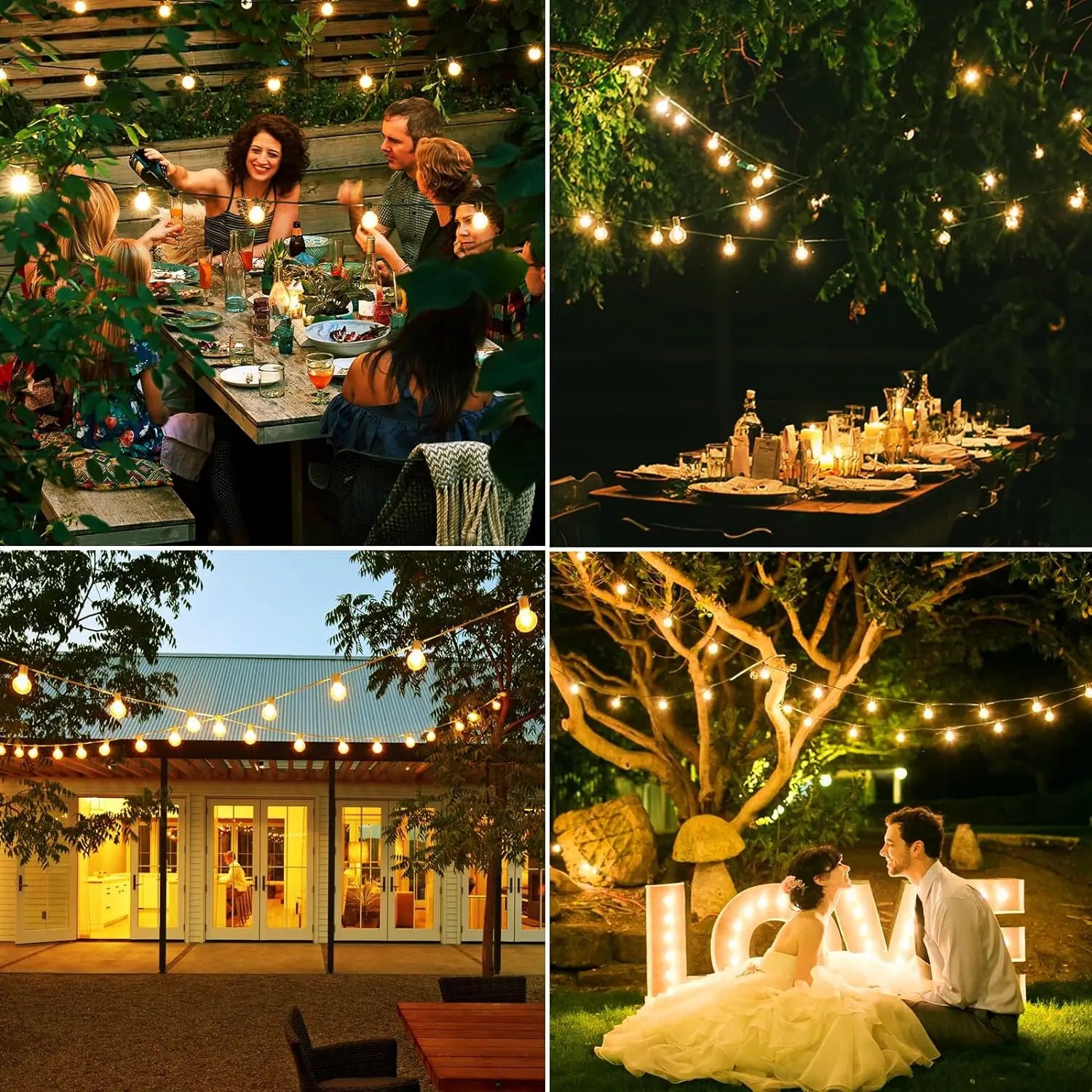 Outdoor Solar String Lights