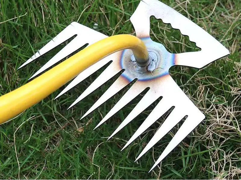 4/11 Tooth Manual Excavator Grass Pot Soil Weeding Tool