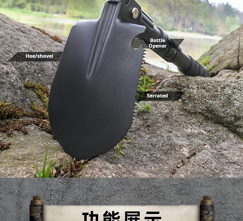 Foldable Portable Truck Mounted Engineer Shovel