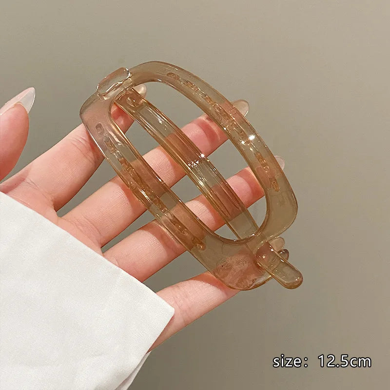 Oval Hollow Hairgrips