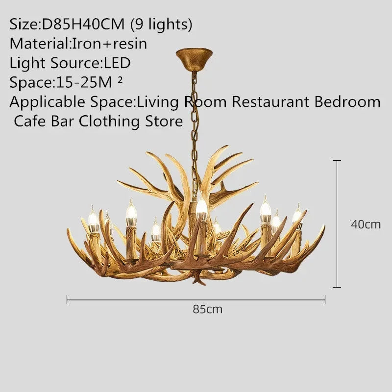 Deer Antler Chandelier