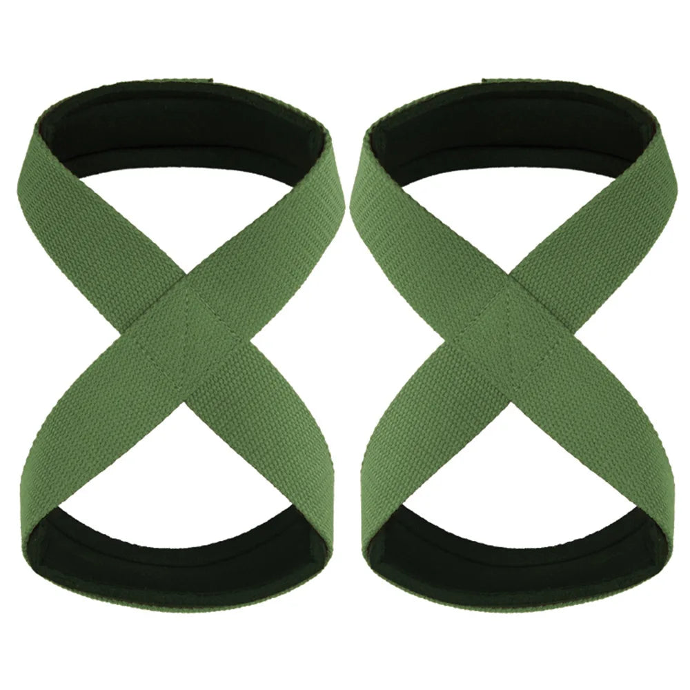 2PCS Deadlift Weight Lifting Wrist Straps