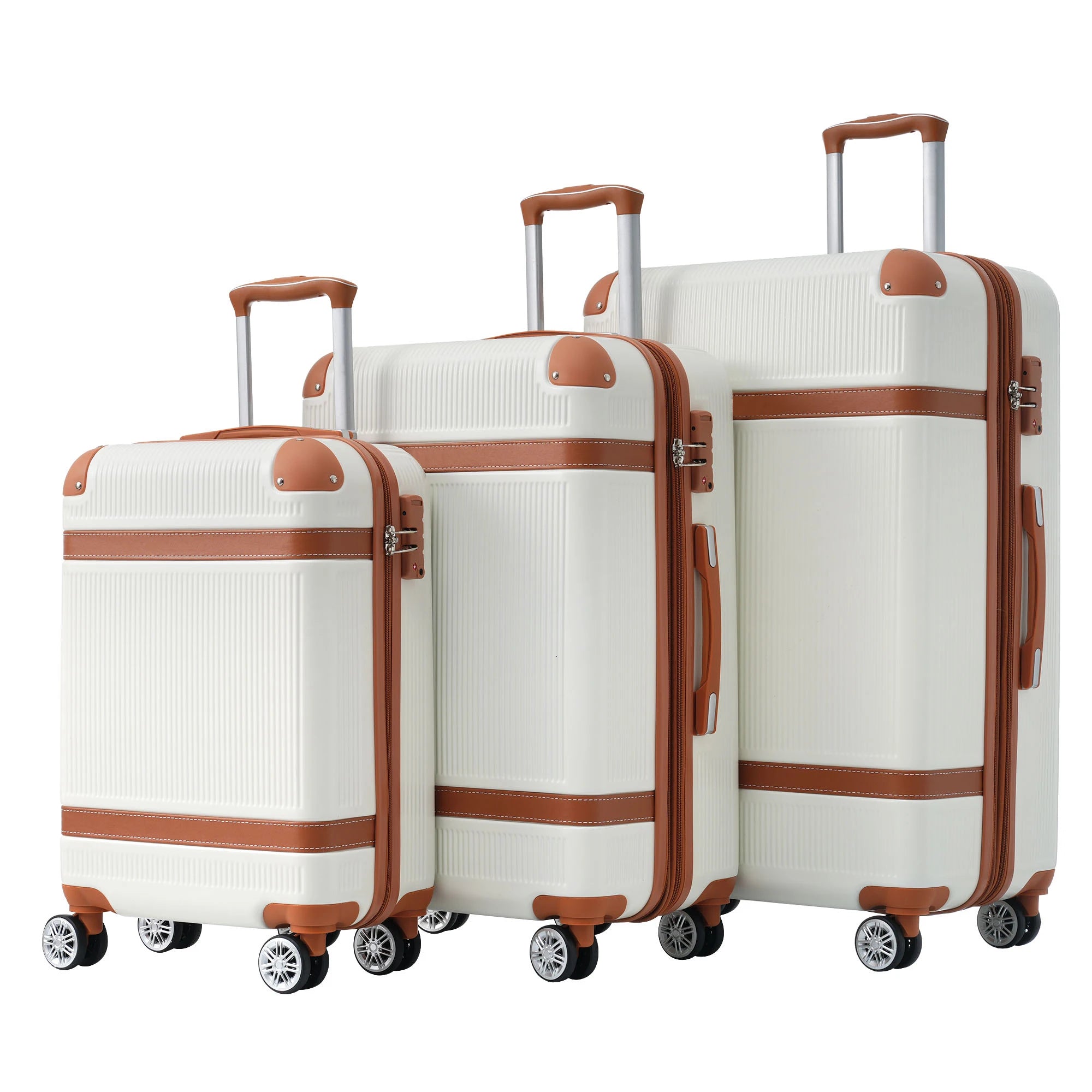 3 Pcs Luggage Travel Suitcase