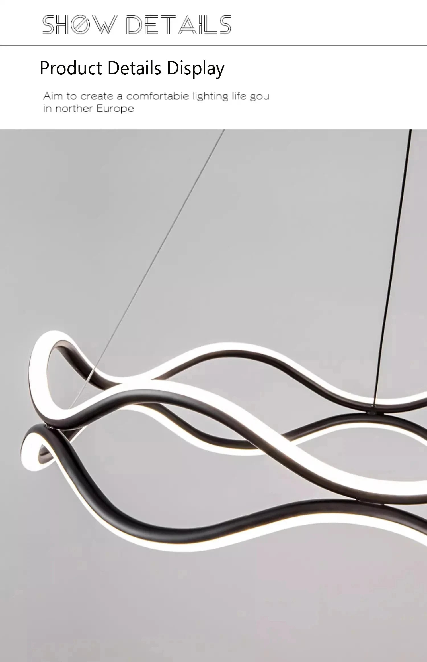 Modern LED Chandelier