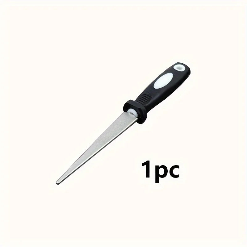 Diamond Sharpener Sharpener Metal Double Sand File Scissors