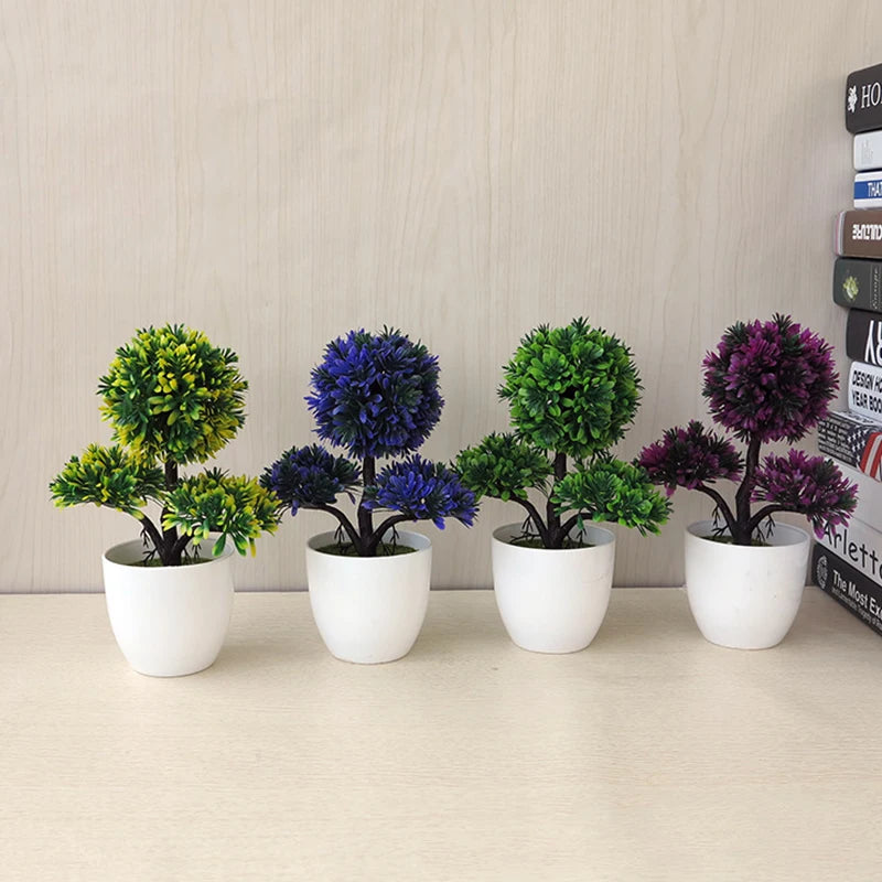 Bonsai Artificial Plastic Plants