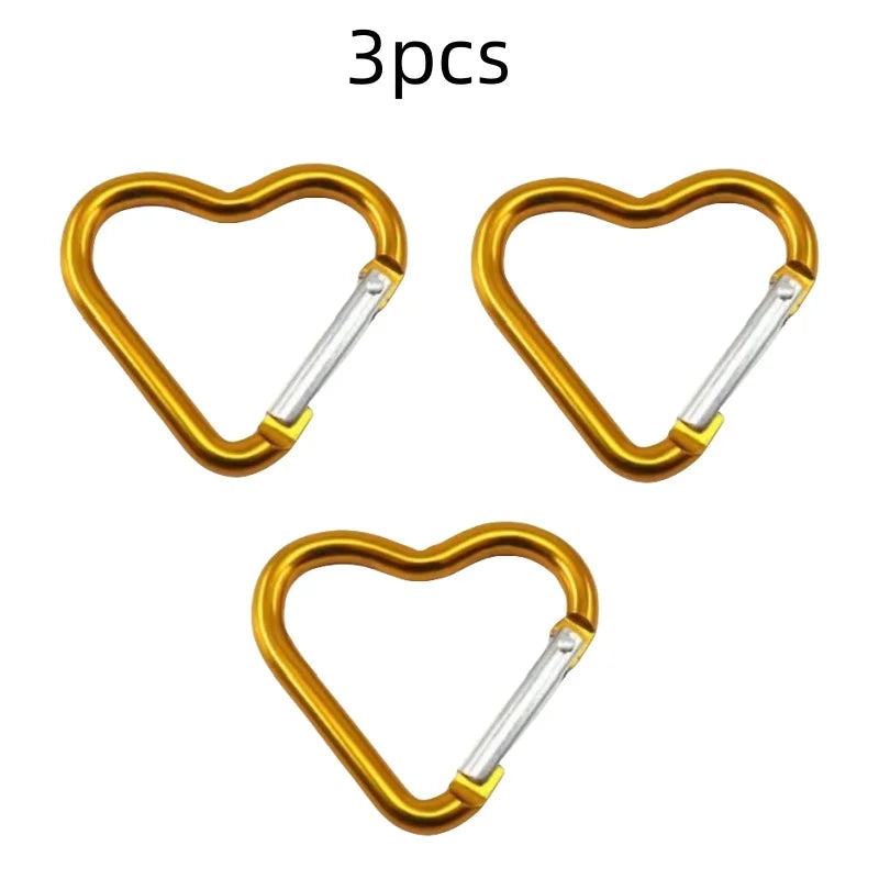 Heart Shape Keychain Clip
